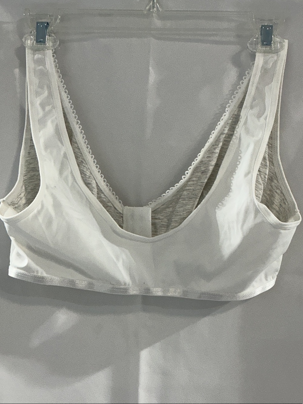 SHEIN White Lightweight Everyday Bralette